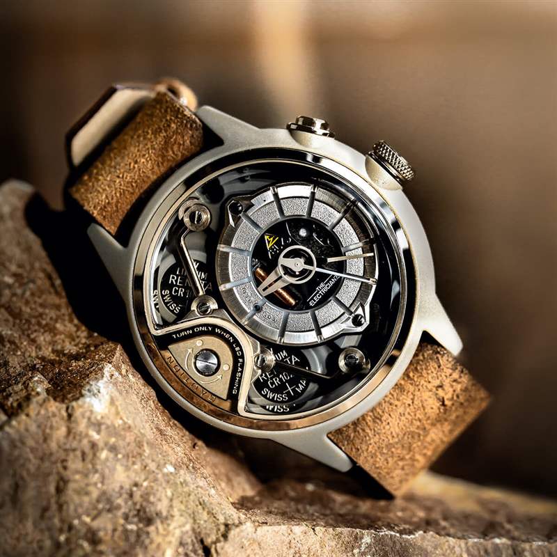 電力人Electricianz DeZert復(fù)古小眾瑞士多功能機械表-復(fù)刻表