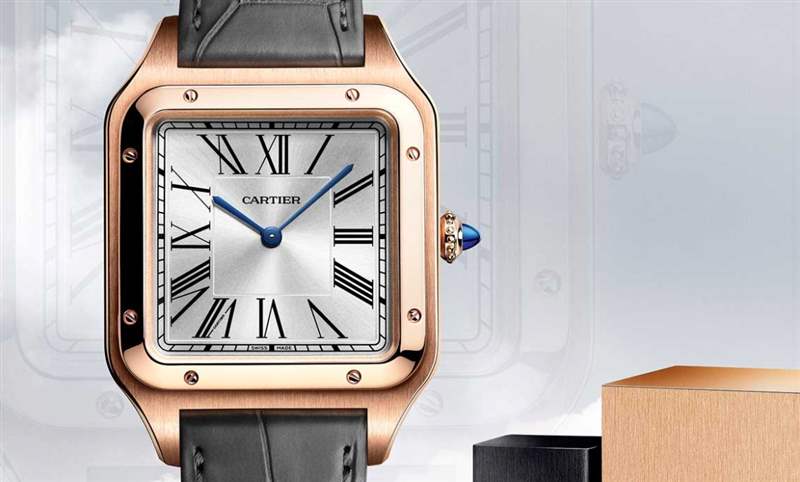 放大經典原味｜搭載機械機芯的Cartier Santos-Dumont XL-復刻表