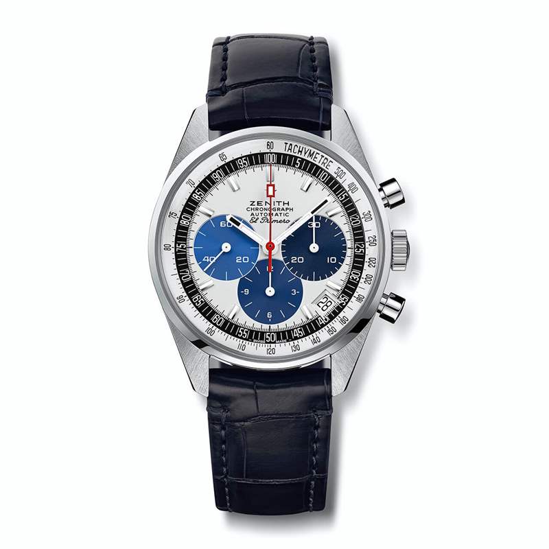 真力時(shí)38毫米三小盤計(jì)時(shí)腕表03.Z386.400/60.C843-復(fù)刻表