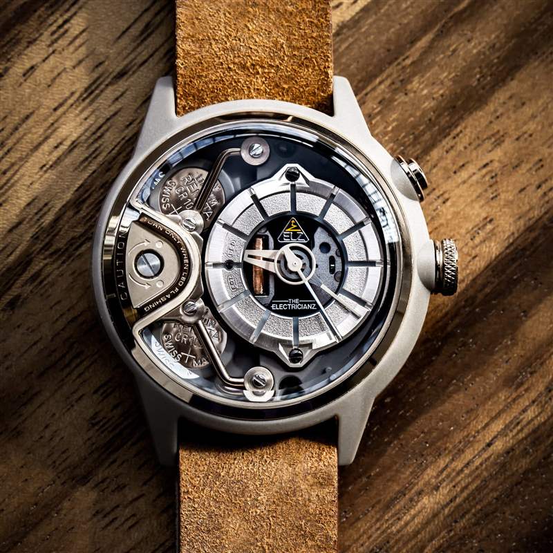 電力人Electricianz DeZert復(fù)古小眾瑞士多功能機械表-復(fù)刻表