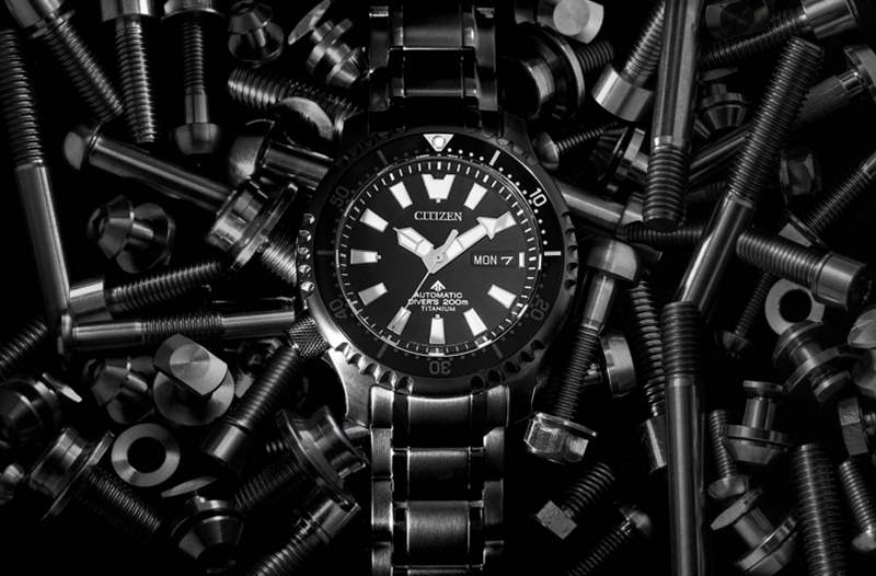 超級鈦?技術(shù)50周年亞洲限量版｜型格黑魂CITIZEN PROMASTER 200M潛水機(jī)械腕表-復(fù)刻表