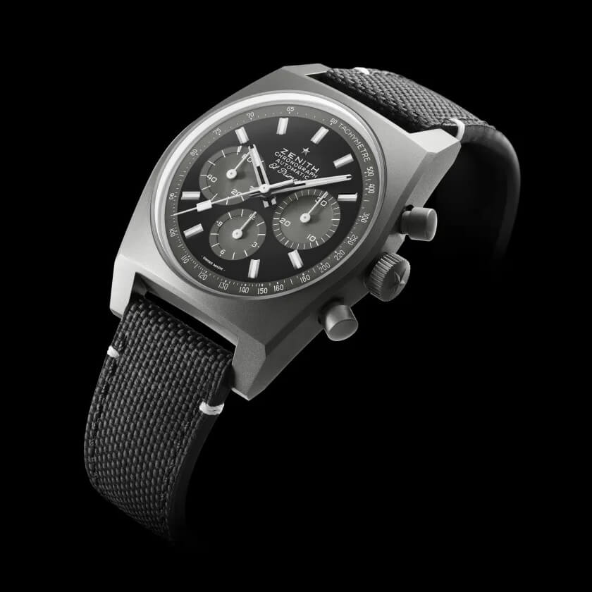 真力時Chronomaster Revival “暗影”手表-復刻表