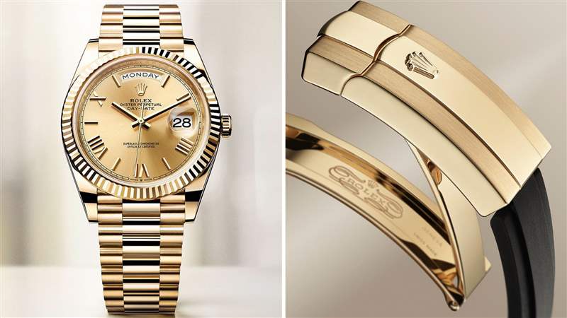 勞力士手表鑄造物料有多講究？即使是鋼表這個(gè)零件必然以K金打造-復(fù)刻表