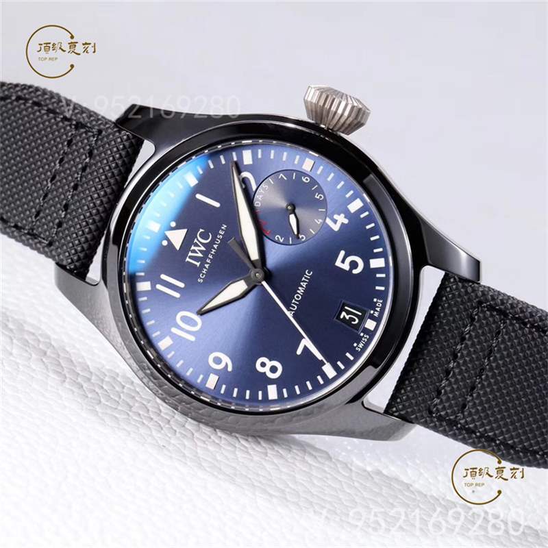 ZF廠萬國大飛-ZF廠萬國大飛行員IW502003藍盤陶瓷復刻做工怎么樣-復刻表