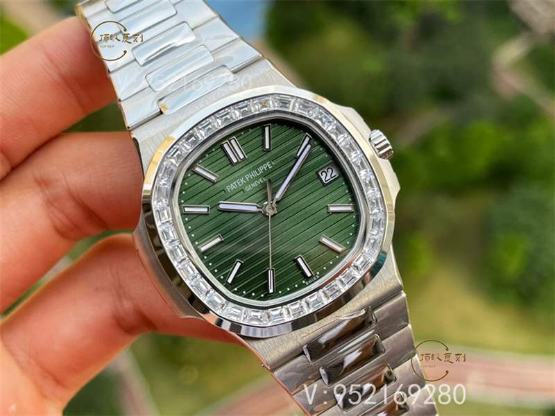 3K廠鸚鵡螺-3K廠百達翡麗鸚鵡螺綠盤T鉆圈1300A復刻做工怎么樣-復刻表