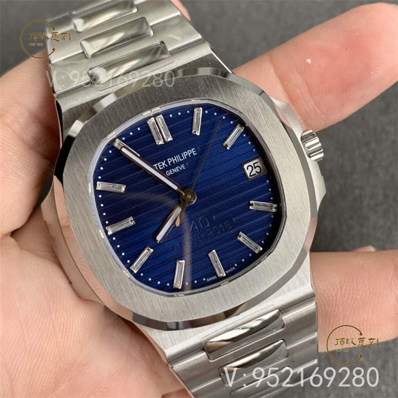 3K廠鸚鵡螺-3K廠百達翡麗鸚鵡螺5711藍盤40周年紀念款做工怎么樣-復刻表