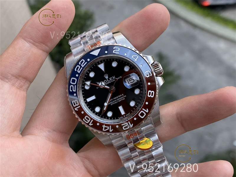 N廠勞力士格林尼治紅藍可樂圈「m126710blnr-0001」復(fù)刻做工評測-復(fù)刻表