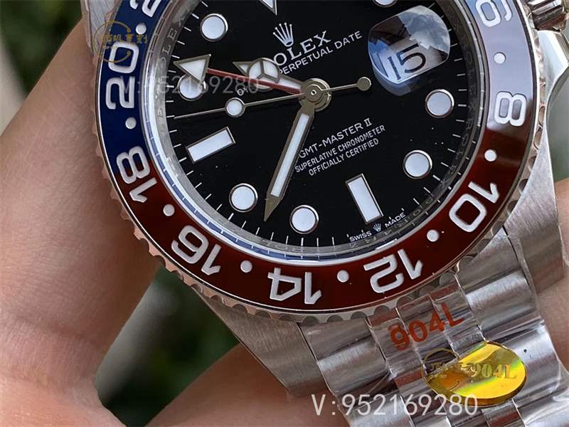 N廠勞力士格林尼治紅藍可樂圈「m126710blnr-0001」復(fù)刻做工評測-復(fù)刻表