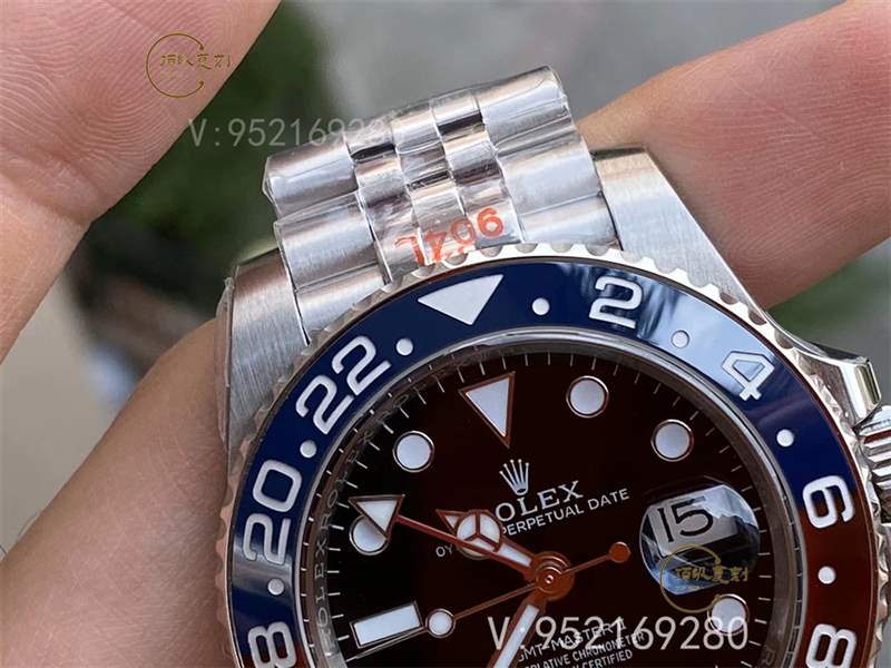 N廠勞力士格林尼治紅藍可樂圈「m126710blnr-0001」復(fù)刻做工評測-復(fù)刻表