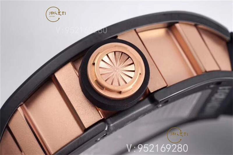 ZF廠理查德米勒RM052骷髏頭黑陶瓷復刻做工評測-復刻表