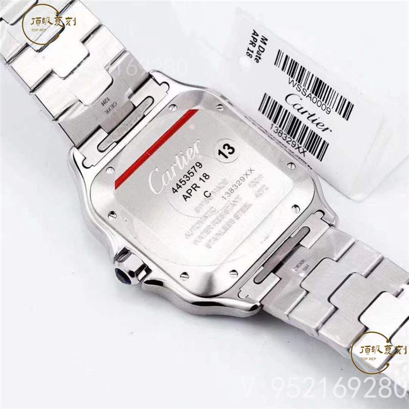 V6廠卡地亞大號山度士桑托斯WSSA0009復刻表做工怎么樣-V6廠山度士-復刻表