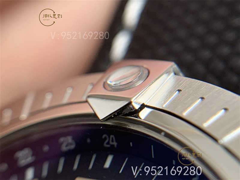 GF廠百年靈復仇者45mm男士機械復刻表做工怎么樣GMT雙時區-復刻表