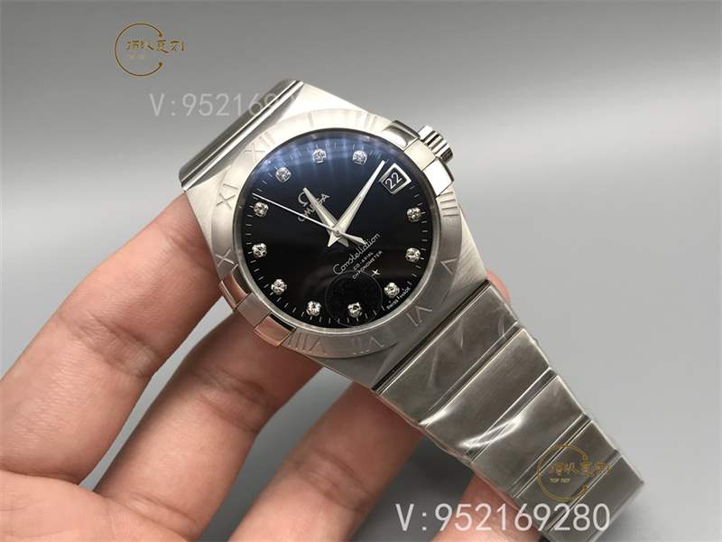 VS廠復(fù)刻顏王星座38mm男士腕表實拍做工怎么樣-復(fù)刻表