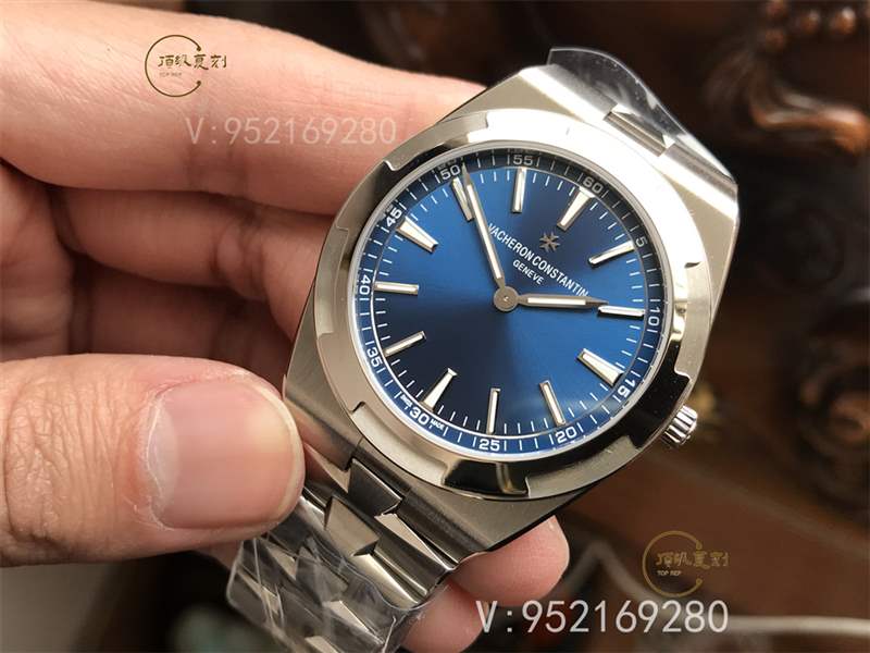 XF廠VC江詩丹頓縱橫四海2000V海外超薄復(fù)刻表騷藍(lán)盤做工怎么樣-復(fù)刻表