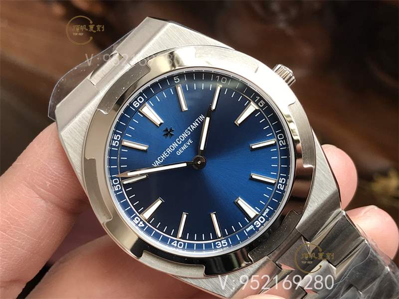 XF廠VC江詩丹頓縱橫四海2000V海外超薄復(fù)刻表騷藍(lán)盤做工怎么樣-復(fù)刻表