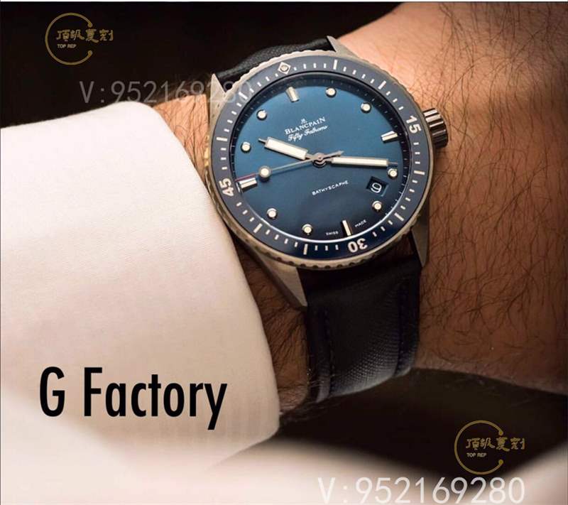 GF廠寶珀五十噚5000黑陶瓷藍(lán)盤復(fù)刻表做工怎么樣-復(fù)刻表