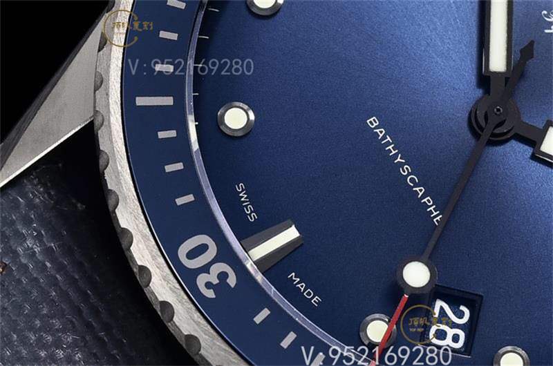 GF廠寶珀五十噚5000黑陶瓷藍(lán)盤復(fù)刻表做工怎么樣-復(fù)刻表