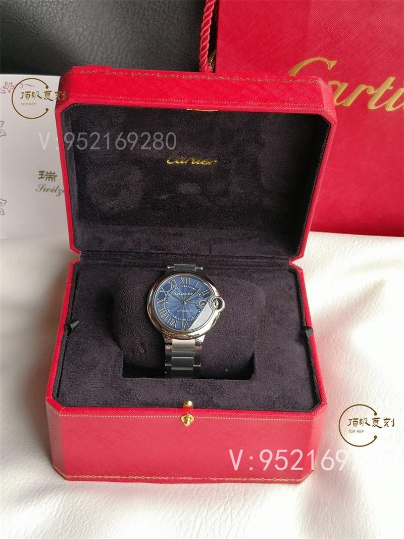 V6廠卡地亞藍氣球藍色盤對比af廠復刻表孰強孰弱-復刻表