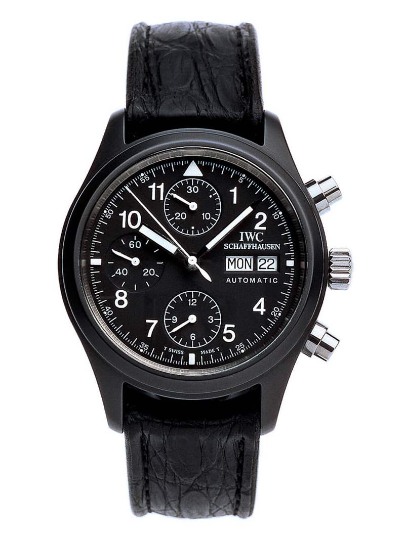 萬國沙夫豪森飛行員計時碼表“致敬 3705”IW387905-復刻表