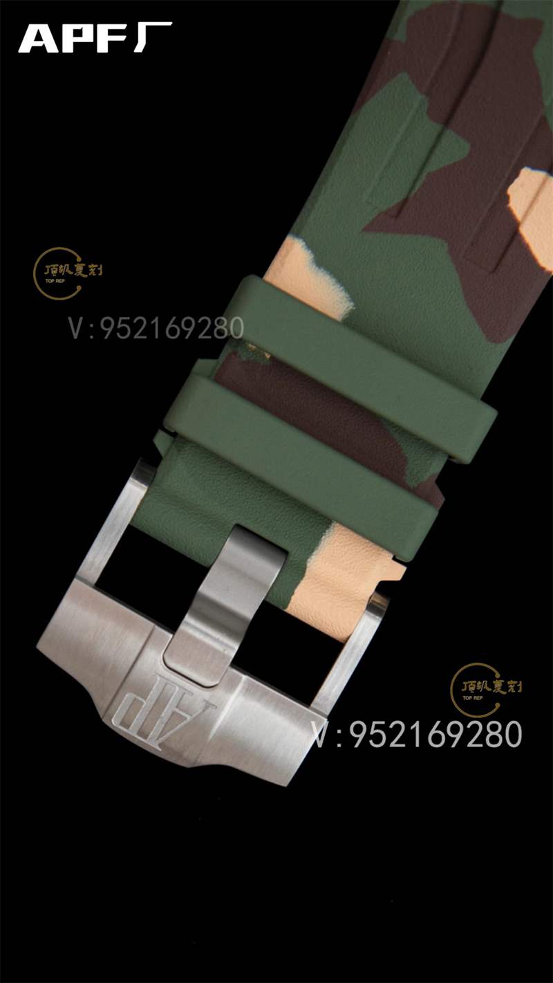 APF廠AP愛彼26400迷彩配色皇家橡樹計(jì)時(shí)復(fù)刻表做工怎么樣-復(fù)刻表