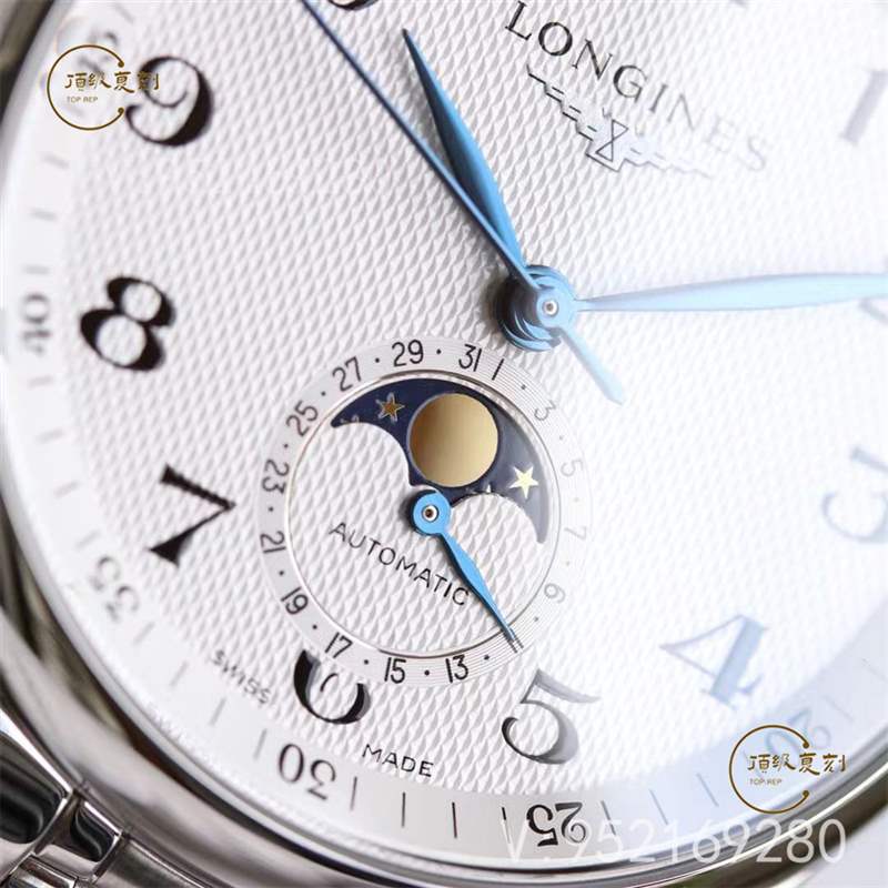 GF廠浪琴名匠月相復(fù)刻表對(duì)比gs廠浪琴月相那個(gè)好-復(fù)刻表