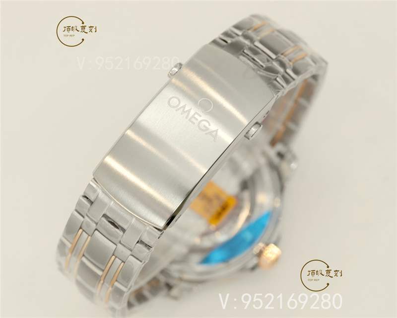 OR廠海馬300-OR廠歐米茄海馬300間玫瑰金藍(lán)盤復(fù)刻表做工怎么樣-復(fù)刻表