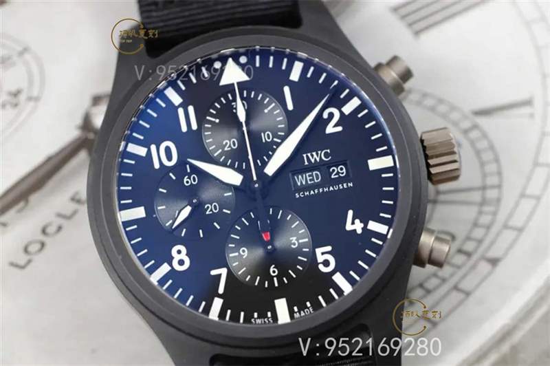 ZF廠萬國陶瓷飛行員計時復(fù)刻表外觀會一眼假嗎-復(fù)刻表