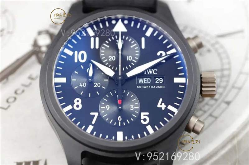 ZF廠萬國陶瓷飛行員計時復(fù)刻表外觀會一眼假嗎-復(fù)刻表