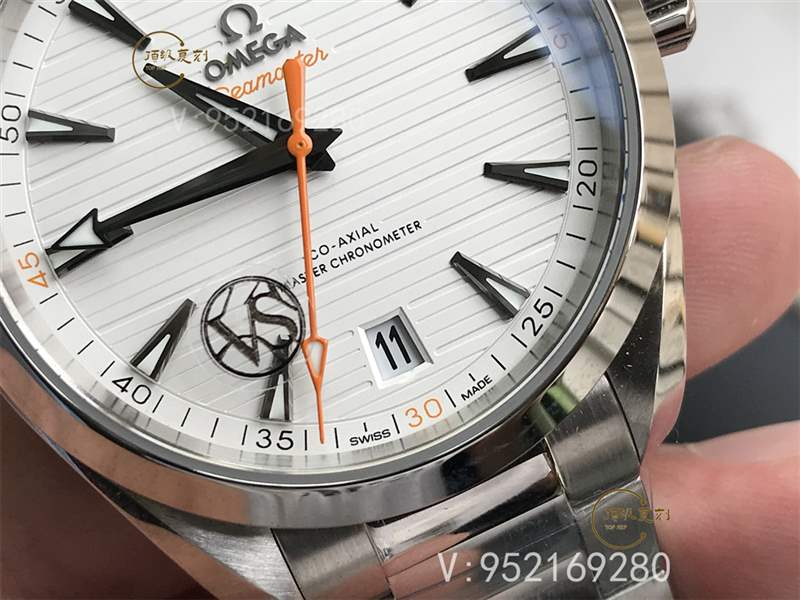 VS廠海馬150-揭秘VS廠歐米茄海馬150白盤橙針復刻表做工值得入手嗎-復刻表