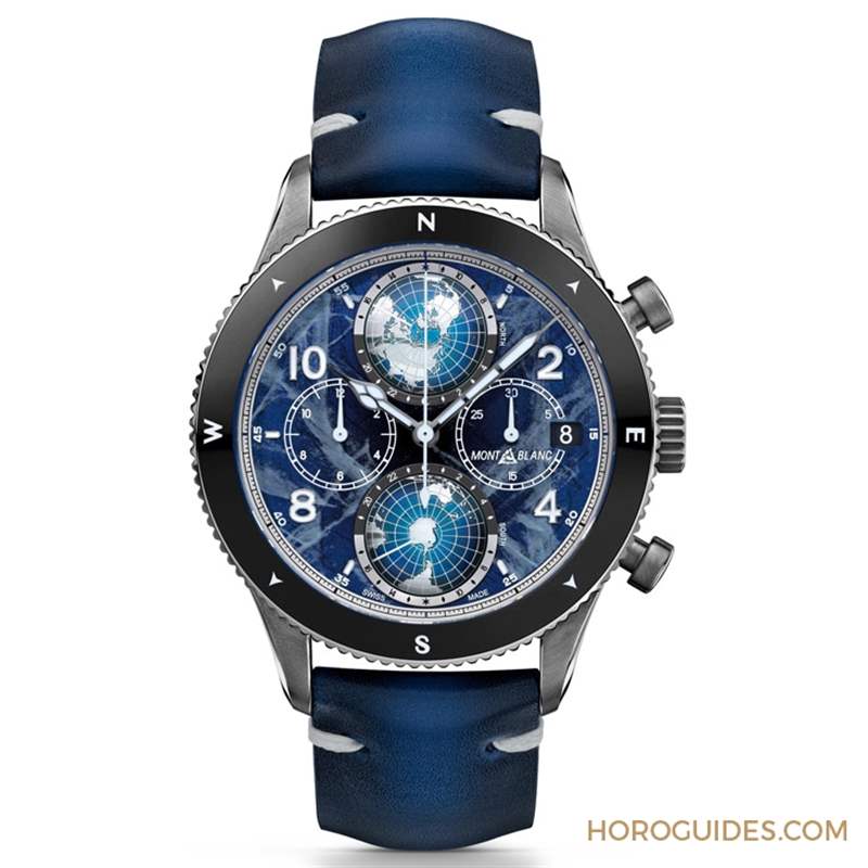零氧！耐用、精準、不起霧｜Montblanc 1858系列Geosphere世界時區零氧限量腕表的極限探險魂-復刻表