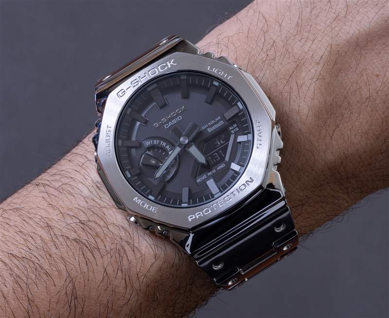 手表評論：卡西歐G-Shock GMB2100全金屬表鏈-復(fù)刻表