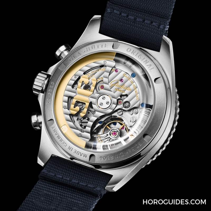 藍面、藍陶瓷圈打頭陣！ Glashütte Original SeaQ系列首次搭載計時功能-復刻表