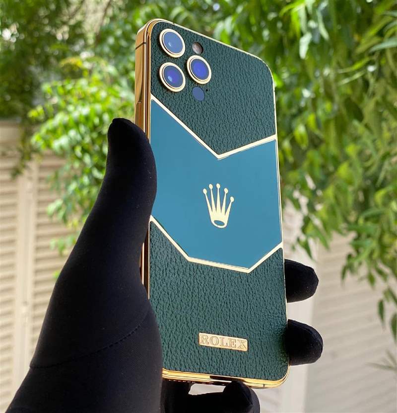 Rolex限量版iPhone開箱？24K金打造真土豪風(fēng)范比戴勞力士更氣派-復(fù)刻表