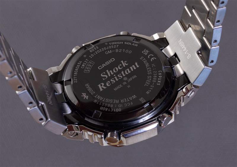 手表評論：卡西歐G-Shock GMB2100全金屬表鏈-復(fù)刻表