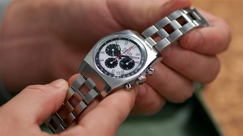 規格表復活了！帶著真力時 A384 Revival 回到過去（配有梯形手鏈）-復刻表