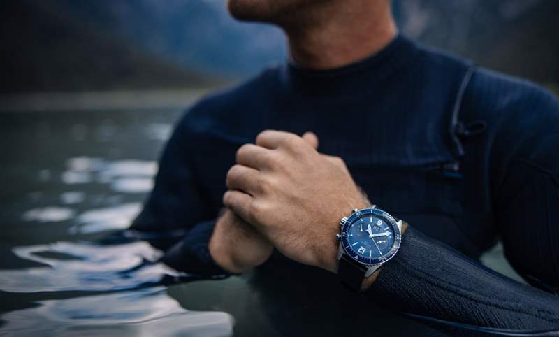 藍面、藍陶瓷圈打頭陣！ Glashütte Original SeaQ系列首次搭載計時功能-復刻表