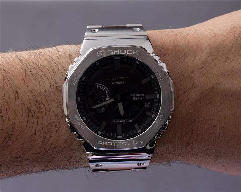 手表評論：卡西歐G-Shock GMB2100全金屬表鏈-復(fù)刻表