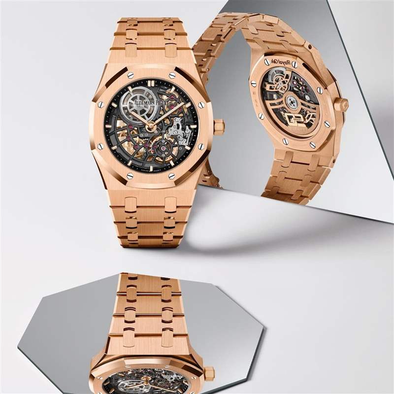 AP皇家橡樹4款玫瑰金鏤空手表最新行情 這款年內(nèi)升幅逾9成已停產(chǎn)-復(fù)刻表