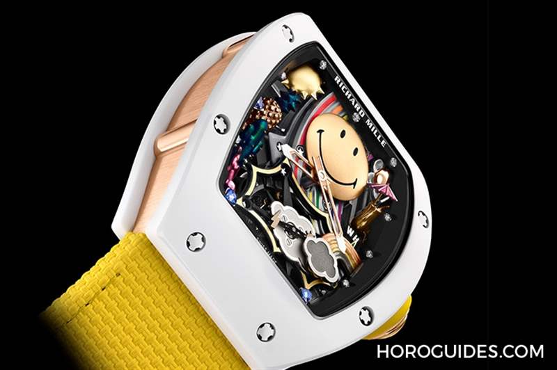 Richard Mille少見樂園化的一面！ RM 88 Smiley自動上鏈陀飛輪腕表-復刻表