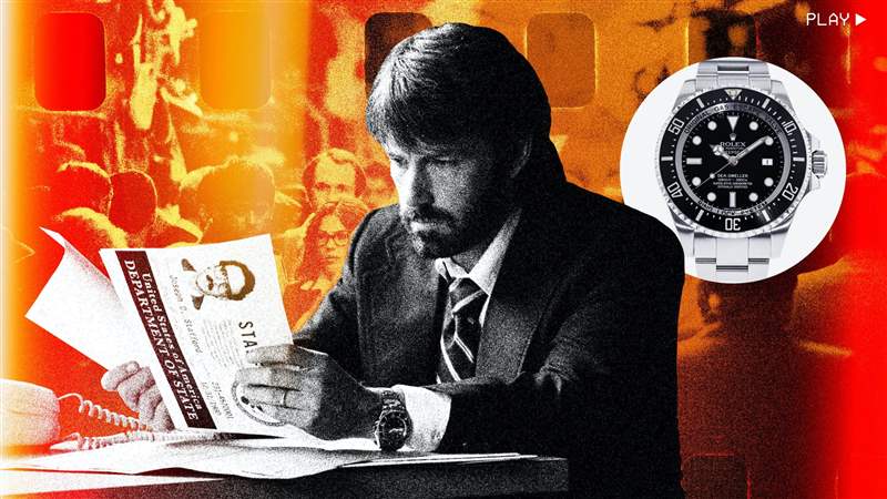 看電影《阿爾戈》中本阿弗萊克的勞力士有些不太對(duì)勁-復(fù)刻表