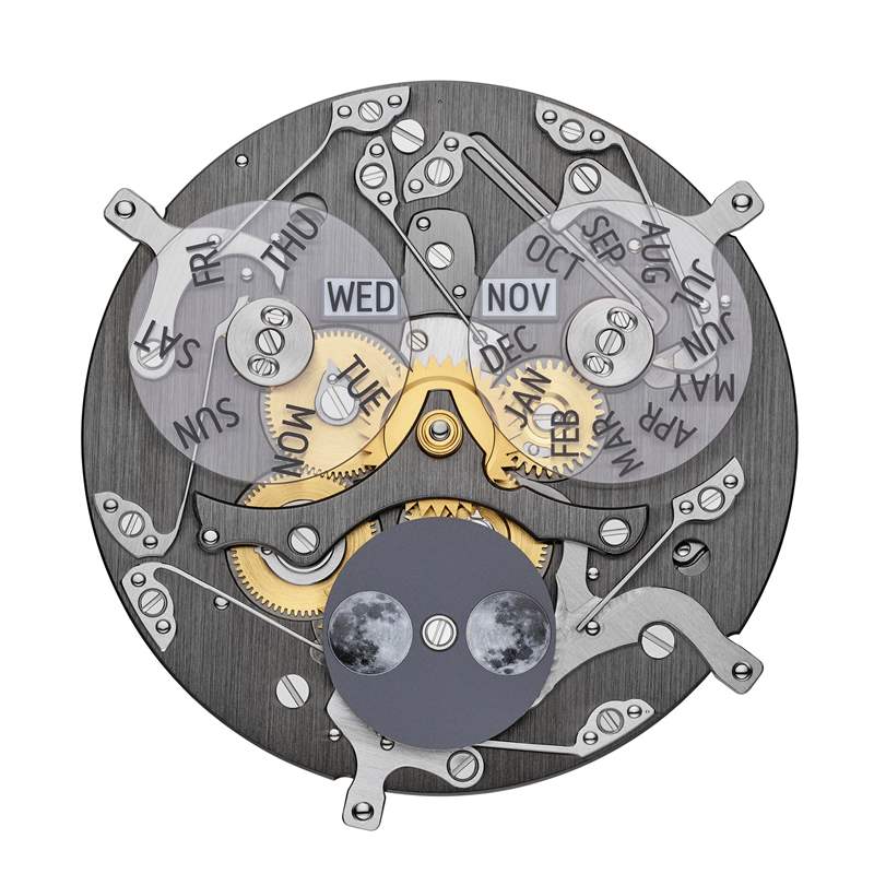 江詩丹頓Traditionnelle全日歷敞開面腕表推出Open Your Heart-復(fù)刻表