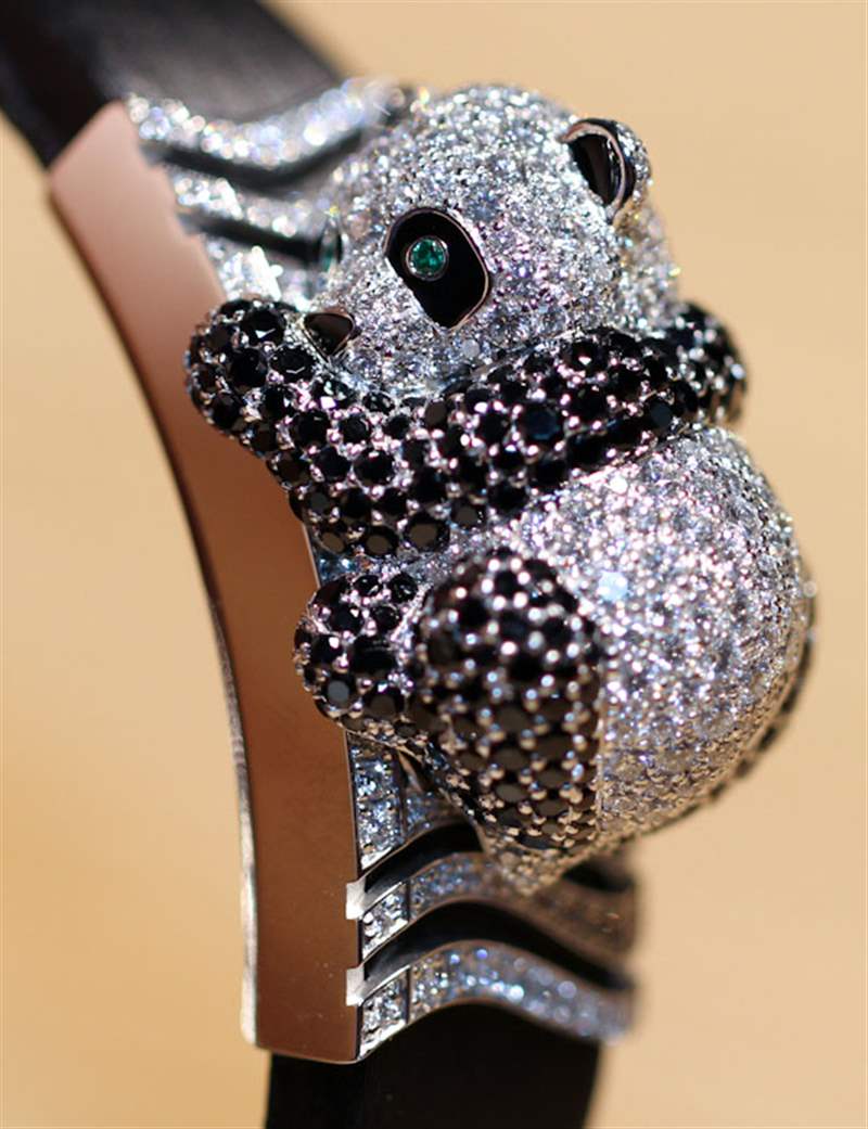 卡地亞秘密熊貓手表-復刻表