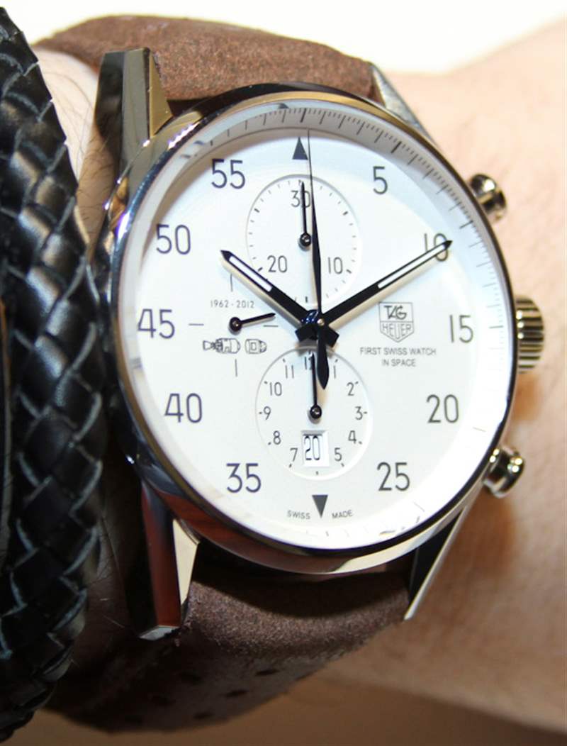 泰格豪雅Carrera Calibre 1887 SpaceX計時腕表上手體驗-復刻表