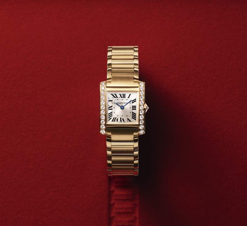 卡地亞重塑標(biāo)志性坦克法國(guó)時(shí)計(jì)