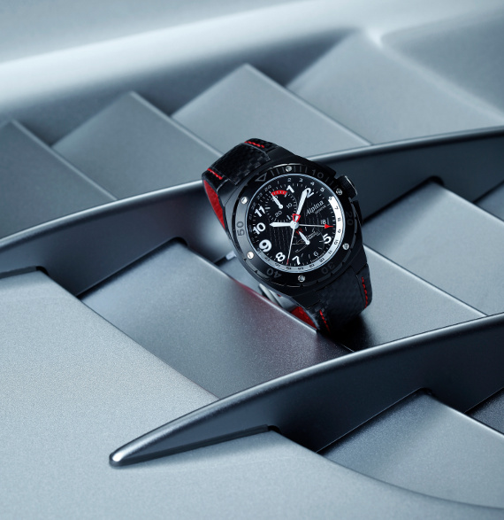 阿爾皮納12小時賽百靈GMT計時手表-復刻表