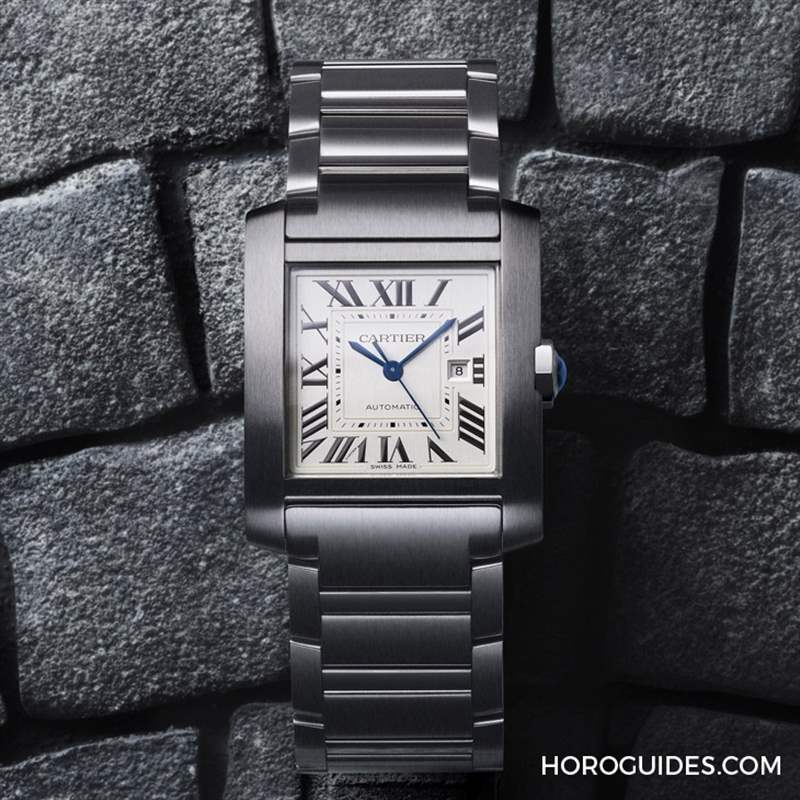 法國坦克回來了！Cartier Tank家族唯一鏈帶表款Tank Fran?aise改版回歸-復刻表