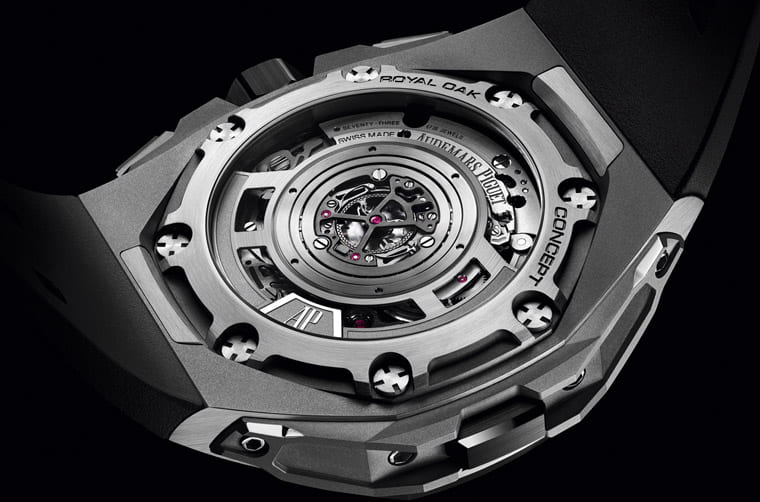 AP皇家橡樹(shù)概念系列新作首度融入雙追針飛返計(jì)時(shí)與表帶快拆設(shè)計(jì)-復(fù)刻表