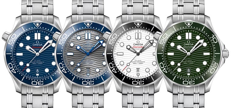 歐米茄海馬潛水300米入手指南,這幾款型號不容錯過-復刻表