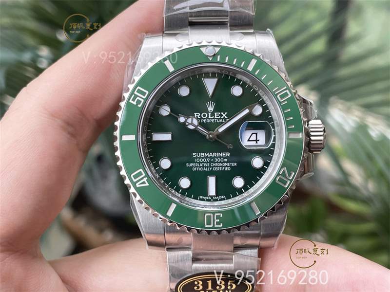 Clean廠C廠勞力士40綠水鬼真假對比正品評測,怎么分辨C廠綠水鬼-復刻表