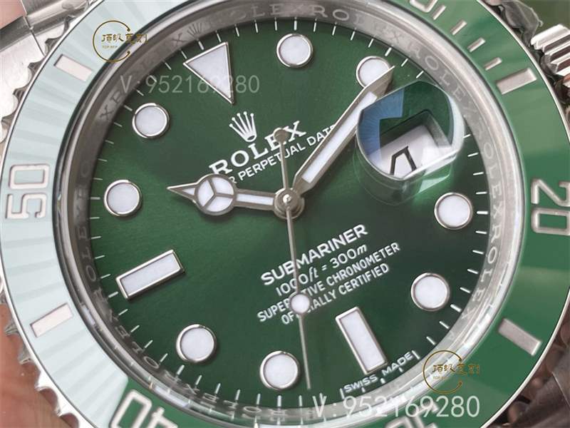 Clean廠C廠勞力士40綠水鬼真假對比正品評測,怎么分辨C廠綠水鬼-復刻表
